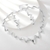 Picture of Dubai Platinum Plated Necklace and Earring Set with Unbeatable Quality