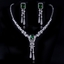 Show details for Shop Platinum Plated Green 2 Piece Jewelry Set with Wow Elements