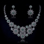 Show details for Fashion Cubic Zirconia Big 2 Piece Jewelry Set
