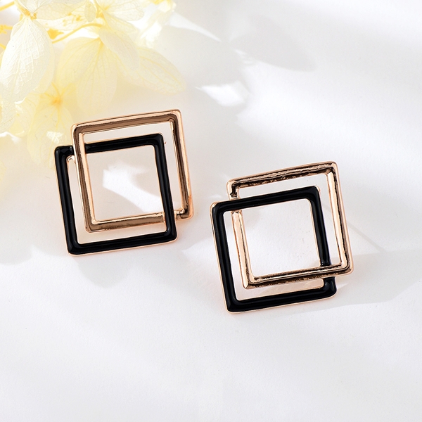 Picture of Classic Multi-tone Plated Stud Earrings at Unbeatable Price