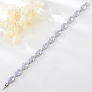 Show details for Top Cubic Zirconia Copper or Brass Fashion Bracelet Online