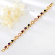 Show details for Featured Colorful Copper or Brass Fashion Bracelet