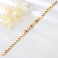 Show details for Copper or Brass White Fashion Bracelet with Unbeatable Quality