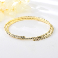 Show details for Top Cubic Zirconia Medium Fashion Bangle