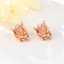 Show details for Sparkly Small White Stud Earrings