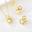Show details for Featured White Gold Plated 2 Piece Jewelry Set at Factory Price
