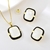 Picture of Charming Black Classic 2 Piece Jewelry Set As a Gift