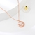 Picture of New Season White Rose Gold Plated Pendant Necklace with SGS/ISO Certification