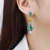 Picture of Luxury Blue Dangle Earrings Factory Supply