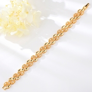 Show details for Small Gold Plated Fashion Bracelet of Original Design
