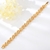 Picture of Small Gold Plated Fashion Bracelet of Original Design