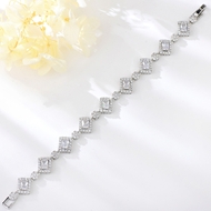 Show details for Top Cubic Zirconia White Fashion Bracelet