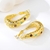 Picture of Low Price Copper or Brass Artificial Crystal Big Stud Earrings from Trust-worthy Supplier