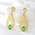 Picture of Bling Big Artificial Crystal Dangle Earrings