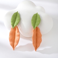 Picture of Filigree Big Multi-tone Plated Dangle Earrings