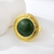 Picture of Reasonably Priced Gold Plated Green Fashion Ring with Low Cost