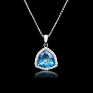 Show details for Nice Swarovski Element Small Pendant Necklace