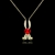Picture of Eye-Catching Red Swarovski Element Pendant Necklace with Member Discount