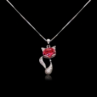 Show details for Best Swarovski Element Platinum Plated Pendant Necklace