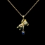 Show details for Zinc Alloy Colorful Pendant Necklace with Worldwide Shipping