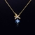 Picture of Famous Swarovski Element Gold Plated Pendant Necklace