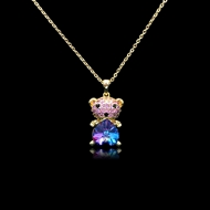 Show details for Top Swarovski Element Small Pendant Necklace