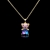 Picture of Top Swarovski Element Small Pendant Necklace