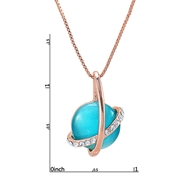 Picture of New Opal Small Pendant Necklace