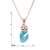 Picture of Stylish Small Opal Pendant Necklace