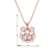 Picture of Low Price Rose Gold Plated White Pendant Necklace from Trust-worthy Supplier