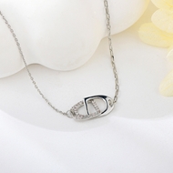 Show details for Good Quality Cubic Zirconia Delicate Pendant Necklace