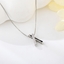 Show details for Great Cubic Zirconia Platinum Plated Pendant Necklace