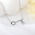 Picture of Delicate Platinum Plated Pendant Necklace with Beautiful Craftmanship