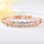 Picture of Affordable Rose Gold Plated Blue Fashion Bangle from Trust-worthy Supplier
