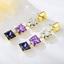 Show details for Low Cost Gold Plated Artificial Crystal Dangle Earrings with Low Cost