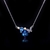Picture of Eye-Catching Blue Swarovski Element Pendant Necklace with Member Discount
