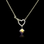 Show details for Small Zinc Alloy Pendant Necklace Online Only