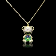 Show details for Fashion Swarovski Element Zinc Alloy Pendant Necklace Show details for Fashion Swarovski Element Zinc Alloy Pendant Necklace