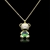 Picture of Fashion Swarovski Element Zinc Alloy Pendant Necklace