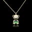 Show details for Fashion Swarovski Element Zinc Alloy Pendant Necklace