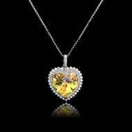 Show details for Zinc Alloy Platinum Plated Pendant Necklace with Worldwide Shipping Show details for Zinc Alloy Platinum Plated Pendant Necklace with Worldwide Shipping