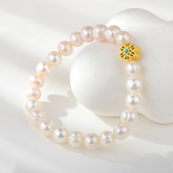 Picture of Origninal Small fresh water pearl Fashion Bracelet