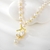 Picture of Amazing fresh water pearl Gold Plated Short Chain Necklace