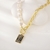 Picture of Best fresh water pearl Copper or Brass Short Chain Necklace