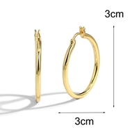Picture of Staple Small Delicate Small Hoop Earrings