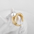 Picture of Filigree Small Gold Plated Adjustable Ring