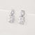 Picture of Copper or Brass Platinum Plated Dangle Earrings in Flattering Style