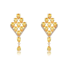 Show details for Need-Now Yellow Gold Plated Dangle Earrings from Editor Picks