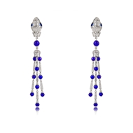 Picture of Luxury Blue Dangle Earrings with Worldwide Shipping