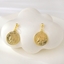 Show details for Copper or Brass Gold Plated Dangle Earrings from Certified Factory
